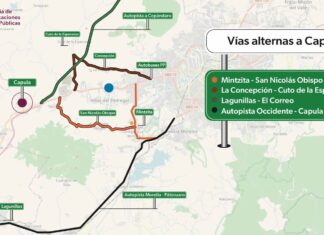 Conoce las rutas alternas para llegar a Capula a la Feria de la Catrina