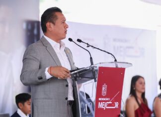 Conmemoración de los Mártires de Uruapan, responsabilidad del Ayuntamiento; Gobierno estatal acude como invitado: Torres Piña