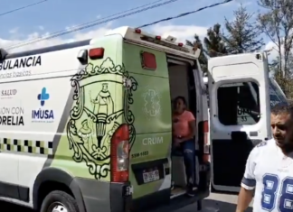 Choque entre dos camiones de transporte público deja cinco lesionados en Morelia; choferes abandonan a pasajeros heridos