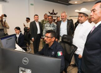 Reinaugura Bedolla C5 de Uruapan; con 700 cámaras se refuerza la seguridad