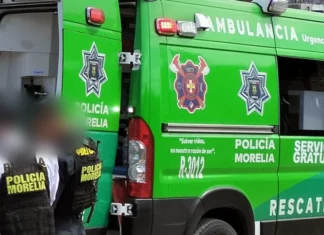 Hombre baleado en la colonia Presa de Los Reyes se traslada en combi para recibir ayuda en Lago 1, Morelia