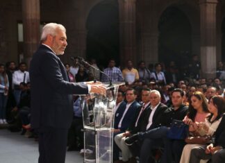 Michoacán a la vanguardia; primer estado en promulgar reforma judicial: Bedolla