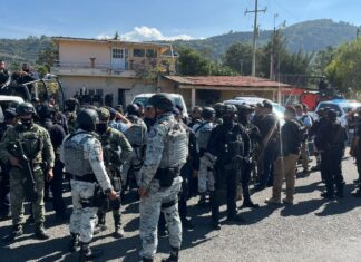 Agentes federales refuerzan acciones operativas en Zinapécuaro