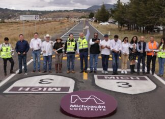 Inaugura Bedolla carretera multianual Epitacio Huerta-Contepec-Tlalpujahua