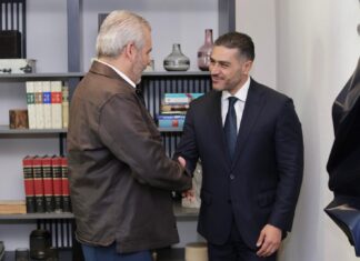 Bedolla y García Harfuch refrendan coordinación por la seguridad de Michoacán