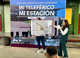 Estudiantes de la Secundaria 100, entre los beneficiados con el teleférico de Morelia: Gladyz Butanda