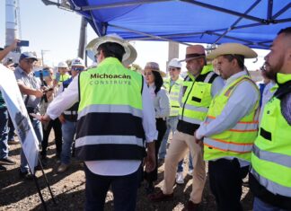 Con avance del 80 % la primera estación del cablebús de Uruapan