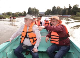 Larga vida al lago de Pátzcuaro; Gobierno estatal y Sader continuarán acciones para su recuperación