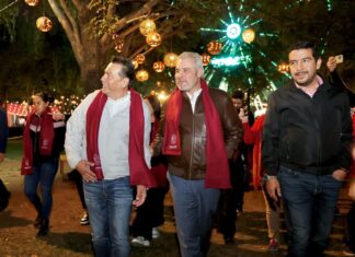 Lista la Villa Navideña; realiza Bedolla recorrido