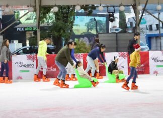 Pista de hielo en Villa Navideña: acceso, horarios y todo lo que tienes que saber