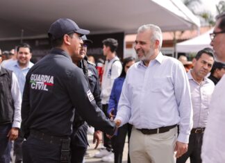 Más de 30 mdp se invirtieron en Morelia para seguridad por parte del Gobierno de Michoacán este 2024