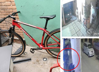 VIDEOS | Graban a delincuentes robando bicicleta de una casa en Morelia; propietario pide ayuda para recuperarla
