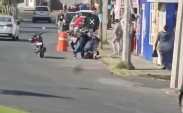 Captan otra pelea callejera en Morelia esta mañana