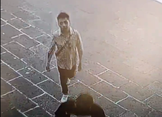 Captan en video a pareja realizando estafa del «rollito de dinero» en Morelia