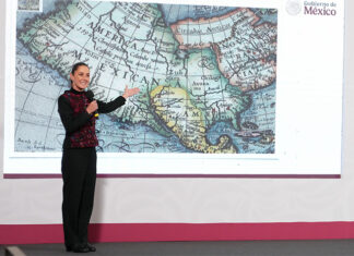 Sheinbaum responde a Trump: “El nombre del Golfo de México está reconocido desde 1607”