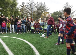 Bedolla inaugura primera etapa del Parque Espazio 200 en Morelia