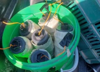 En operativo aseguran 60 explosivos para drones en Apatzingán: SSP