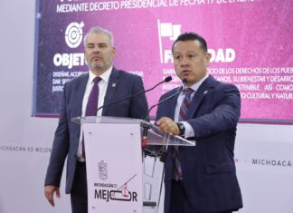 Recibirán 344 pueblos indígenas de Michoacán casi 470 mdp para infraestructura social