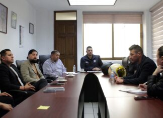 Policía Auxiliar acuerda con dueños de bares de Morelia reforzar seguridad