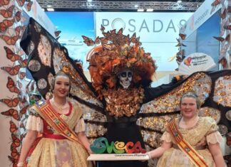 Catrina Monarca, embajadora de Michoacán en la Fitur