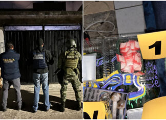 Cateo en la colonia Primo Tapia Poniente asegura droga y detiene a cuatro personas