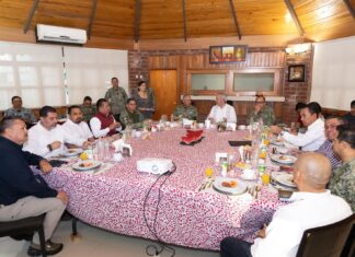 Bedolla consolida coordinación con la Defensa y Guardia Nacional