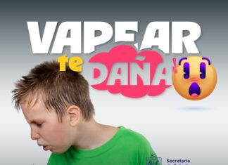 No te dejes engañar, vapear te dejará sin aliento