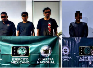 Balacera en Apatzingán deja dos delincuentes abatidos, cuatro detenidos y dos soldados heridos