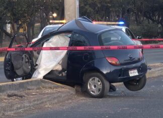 Identifican a conductor y su bebé fallecidos en accidente cerca de Macroplaza Estadio en Morelia