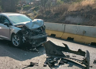 Accidente en la carretera Morelia-Pátzcuaro deja cinco lesionados