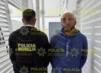 Policía Morelia frustra potencial ataque y detiene a sujeto armado en Villas del Pedregal