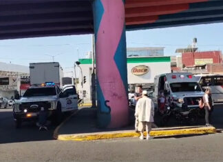Peatón resulta herido tras ser atropellado en Tres Puentes, en Morelia