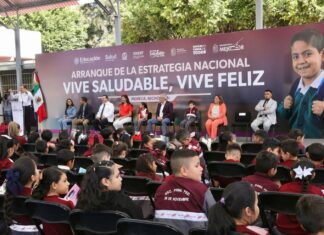 Arranca Bedolla estrategia nacional de salud en escuelas de Michoacán