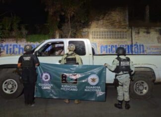 Dos detenidos con posesión de armas en Apatzingán