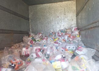 Decomisadas 130 dotaciones alimentarias con leyenda de una célula delictiva: SSP