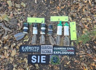 En 3 meses, decomisados casi 300 artefactos explosivos en Tierra Caliente y Zamora: SSP