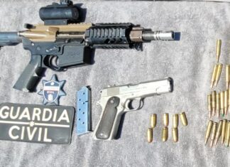 Cinco detenidos en posesión de armas de fuego en Morelos: SSP