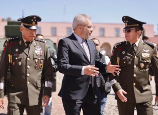 Destaca Bedolla plena coordinación con fuerzas de seguridad