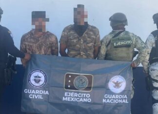 Detienen a dos personas armadas en Buenavista