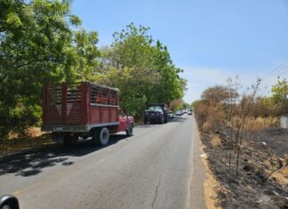 Libera Sedena vialidades en Apatzingán