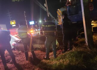 Tren embiste automóvil que cayó sobre las vías en Morelia; conductor huyó del lugar