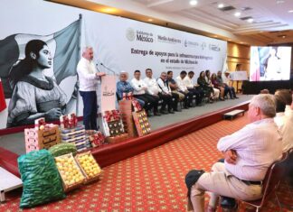 Bedolla y Conagua entregan apoyos por 170 mdp para la infraestructura hidroagrícola de Michoacán