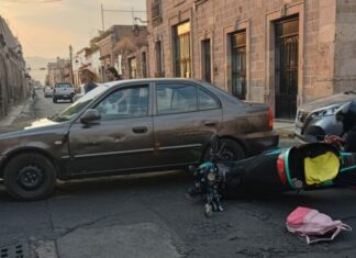Se registran dos accidentes vehiculares durante la mañana en Morelia