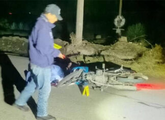 Joven pierde la vida tras derrapar en moto en antiguo camino de Vista Hermosa
