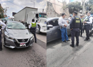 Recuperan auto robado y detienen al conductor en la colonia Santiaguito, Morelia