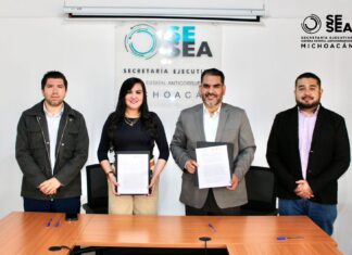 La SESEA y el Ayuntamiento de Acuitzio del Canje, firman convenio para garantizar colaboración anticorrupción