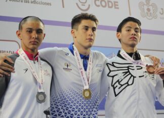 Nadador de 14 años gana plata en Olimpiada Nacional