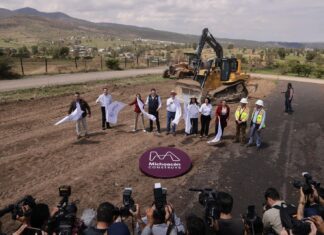 Más conectividad al sur de Morelia; Bedolla arranca ampliación de av. Amalia Solórzano