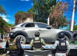 SSP y Defensa detienen a dos hombres armados en Buenavista