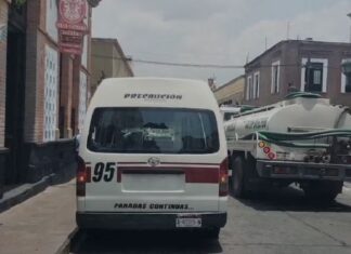 Descartan ataque armado a combi de Ruta Guinda en Morelia; fue un altercado vial